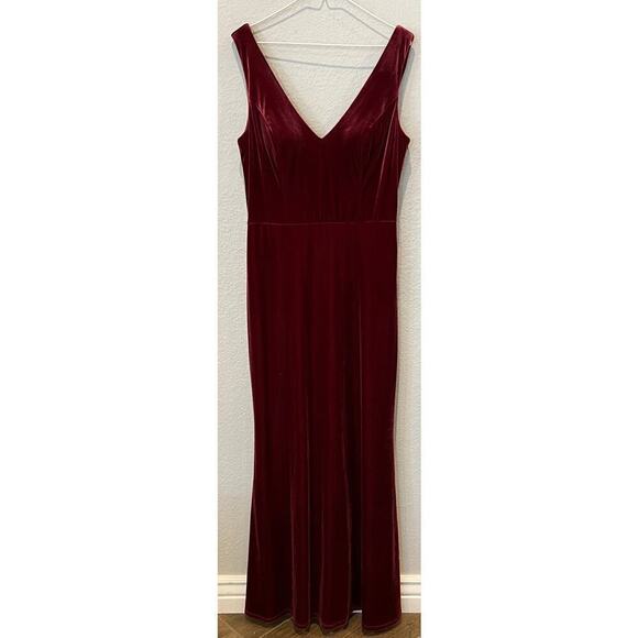NEW Revelry Dakota Velvet Dress Size 16 - Picture 8 of 9